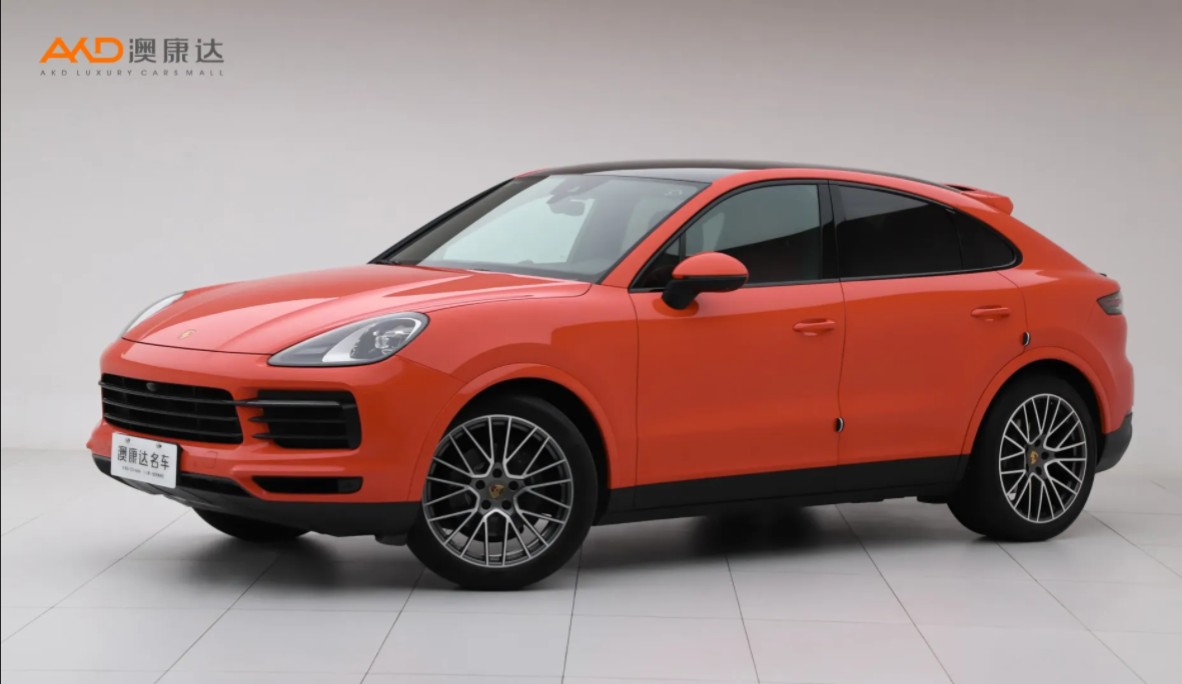 心想事橙色保时捷卡宴coupe你心动了吗