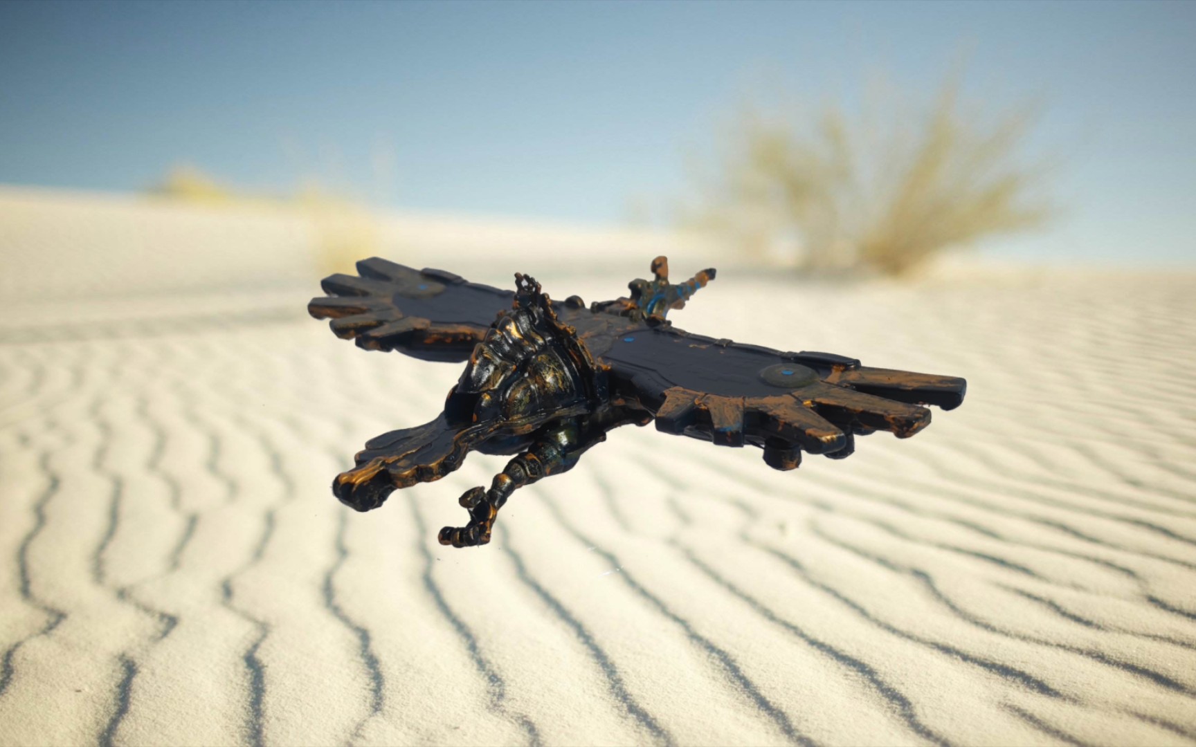 塞尔达传说旷野之息四大神兽风神兽制作过程展示