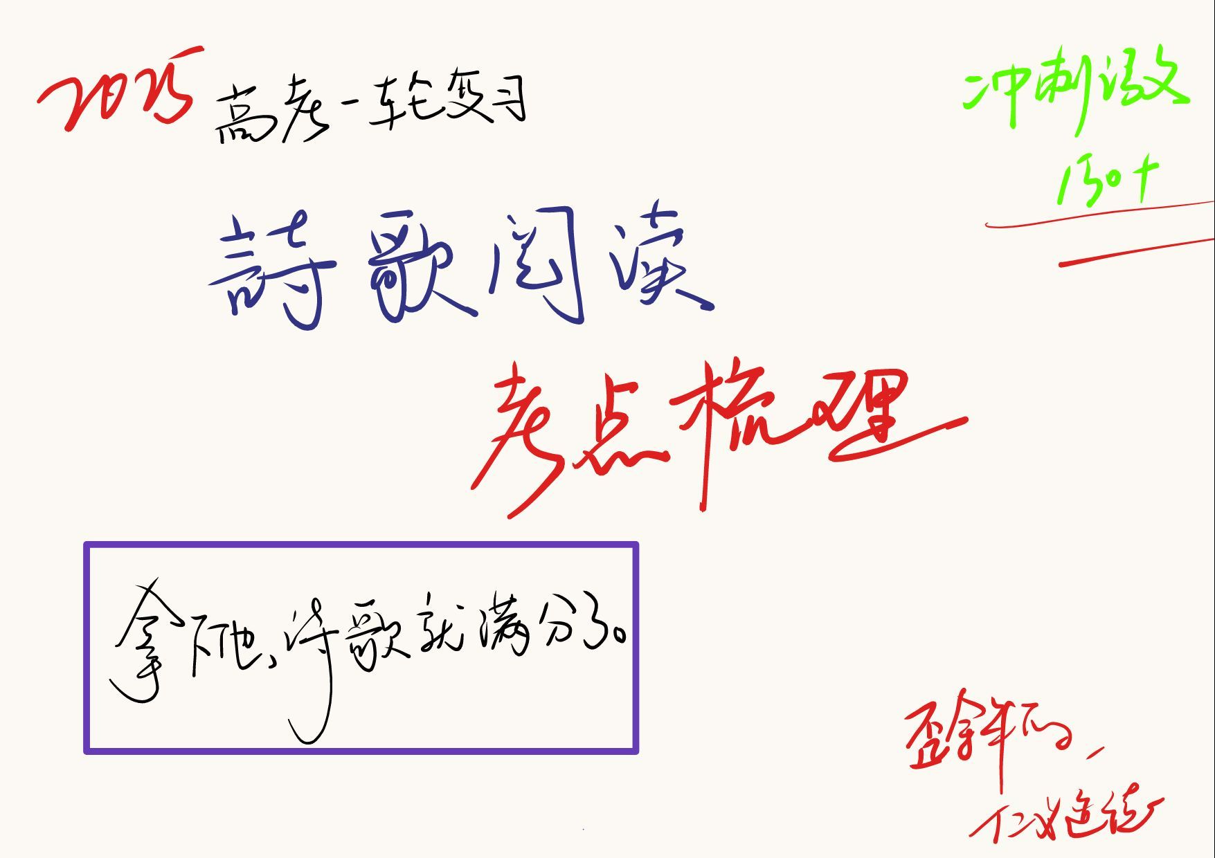 25届高考生|诗歌鉴赏所有浓缩知识点/相信我、你的老师不会给你讲【诗歌知识点大揭秘】哔哩哔哩bilibili