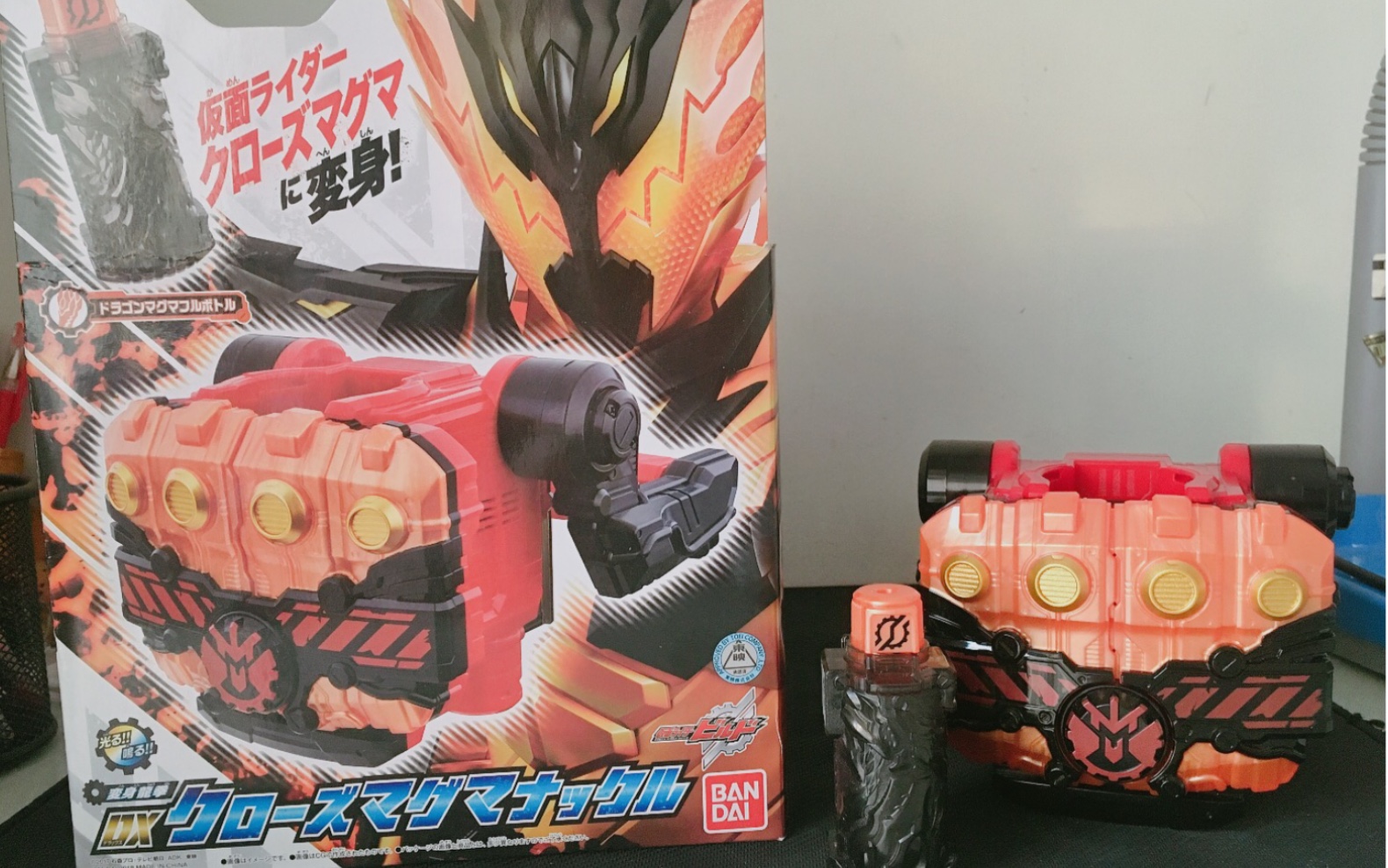 假面骑士build岩浆龙拳套试玩