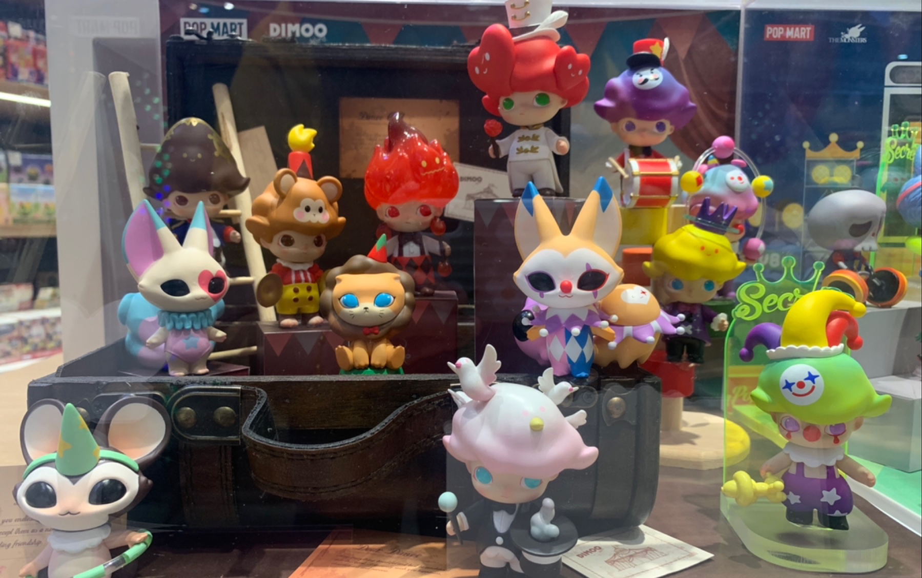 dimoo 马戏团 拆盲盒啦!