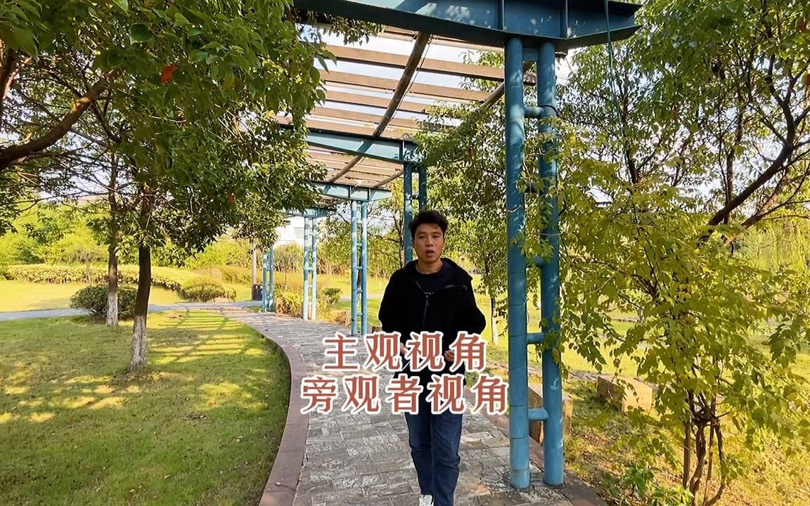 作品中常用的两种视角,旁观者视角,主观视角