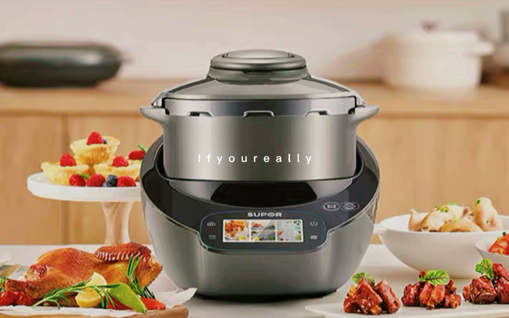 活动作品为生活加电苏泊尔小c主厨机