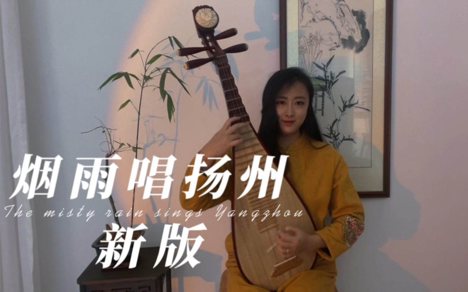 【琵琶】新版 烟雨唱扬州 / 多了些温柔的调调