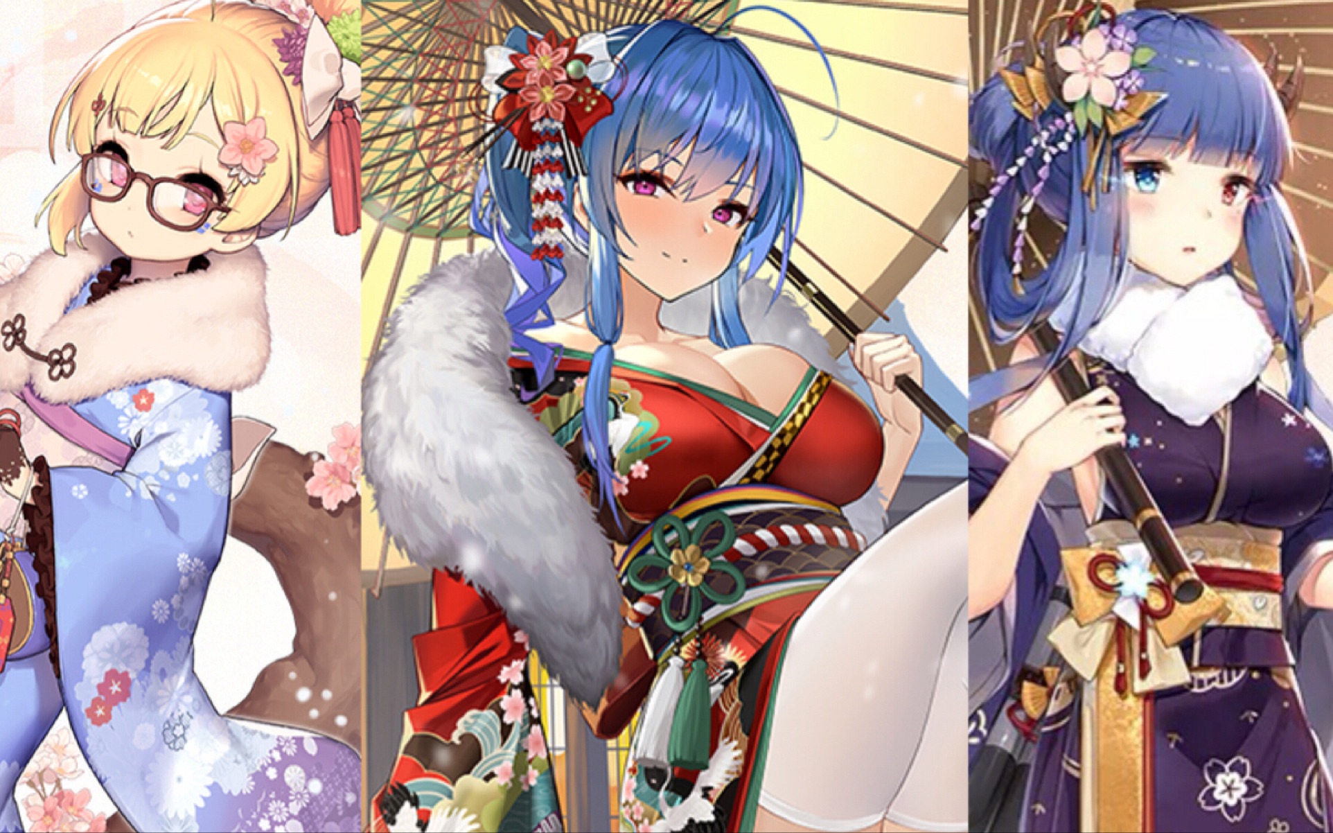 碧蓝航线埃尔德里奇圣易鲁斯伊吹l2d皮肤立绘模型台词展示