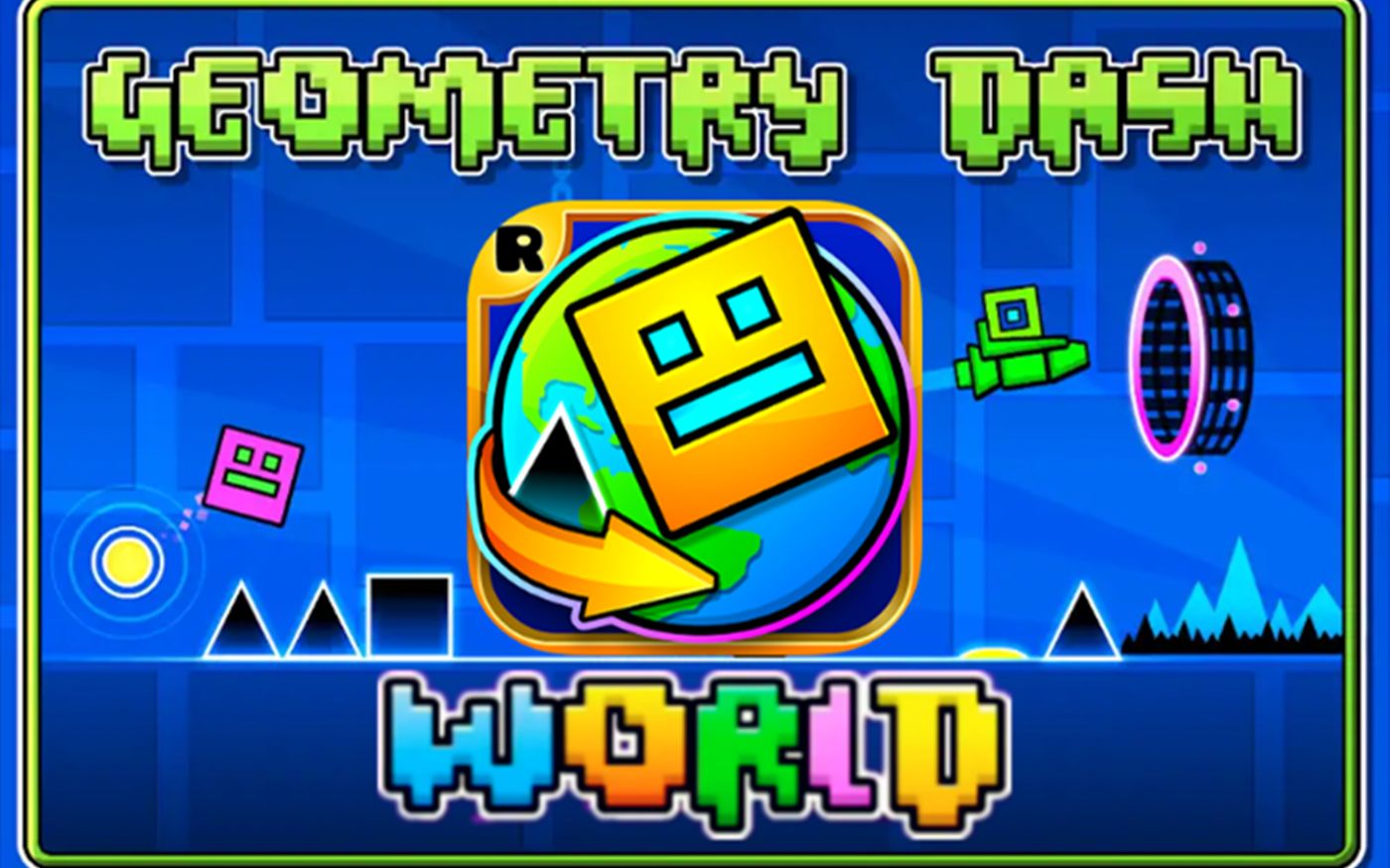 几何冲刺几何冲刺世界geometrydashworld