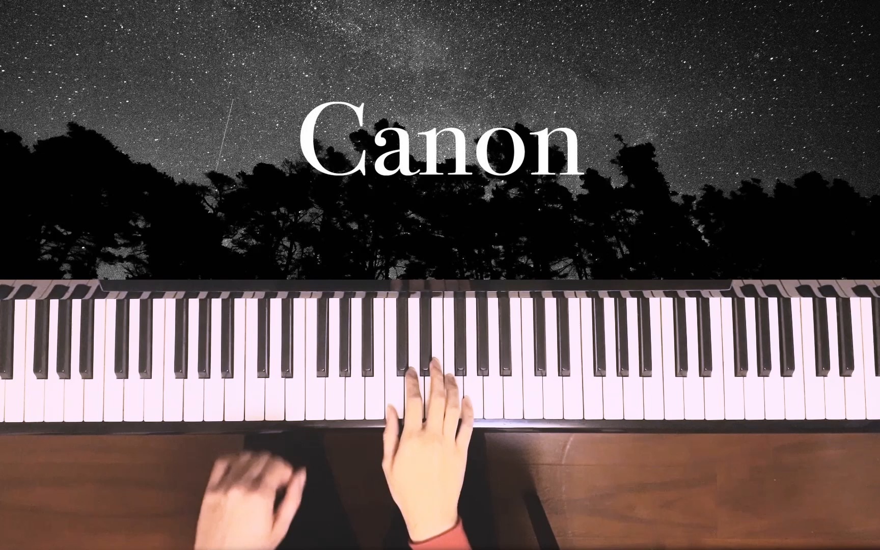 [图]经典钢琴曲 卡农《Canon》 【钢琴演奏｜附谱】