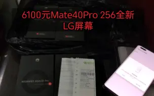 下载视频: 6100元入手全新华为Mate40Pro 256g 就问你香不香还是LG屏幕的。。