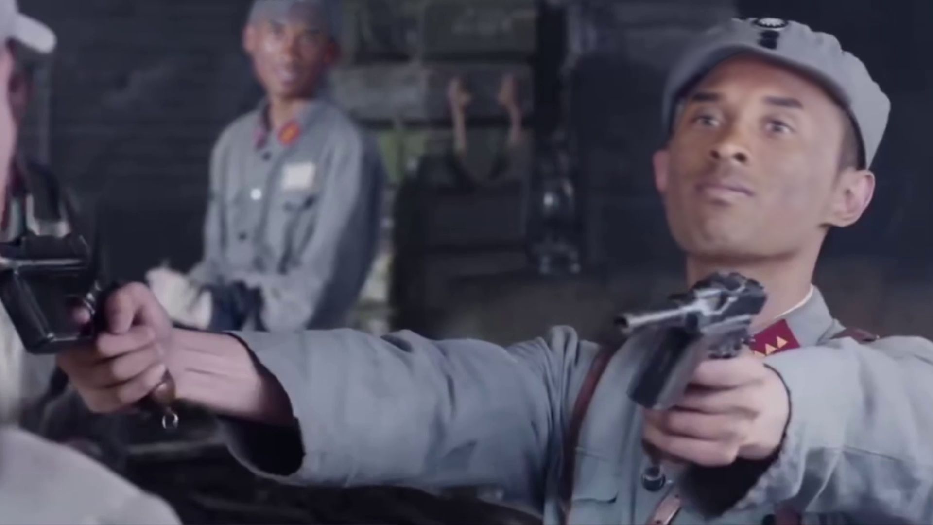 孩子们，我只是在磨枪