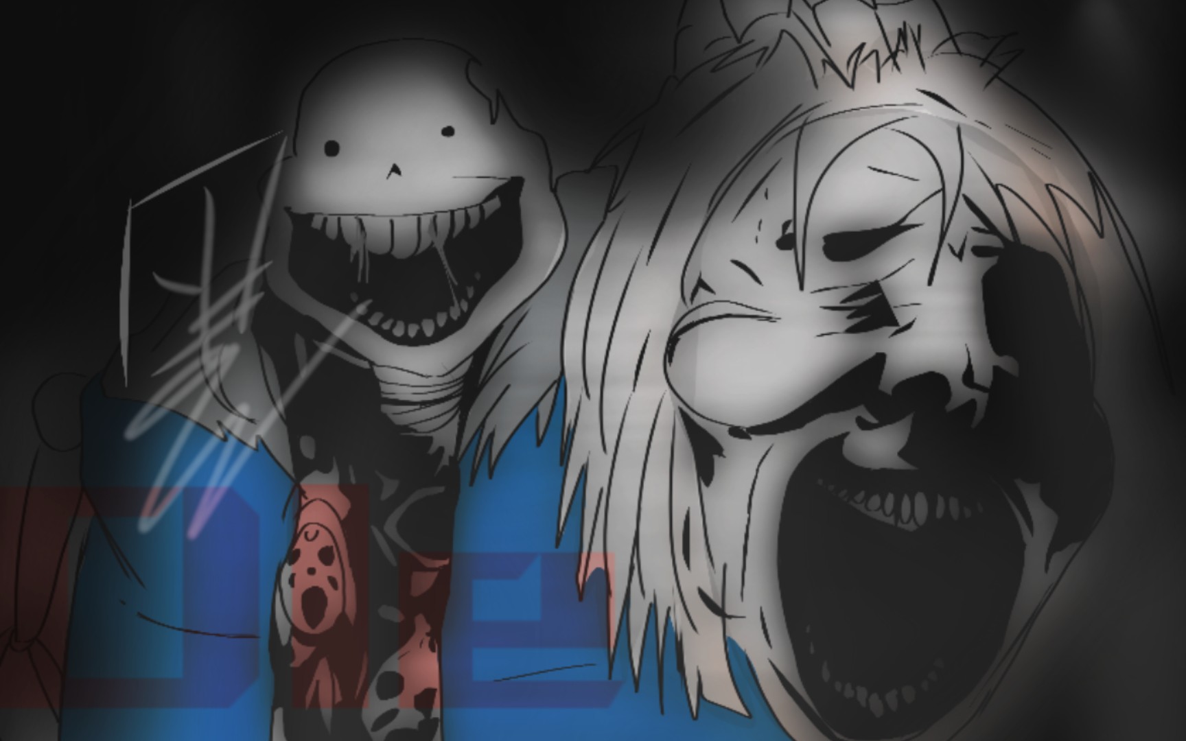 绘画 sansational illness sans