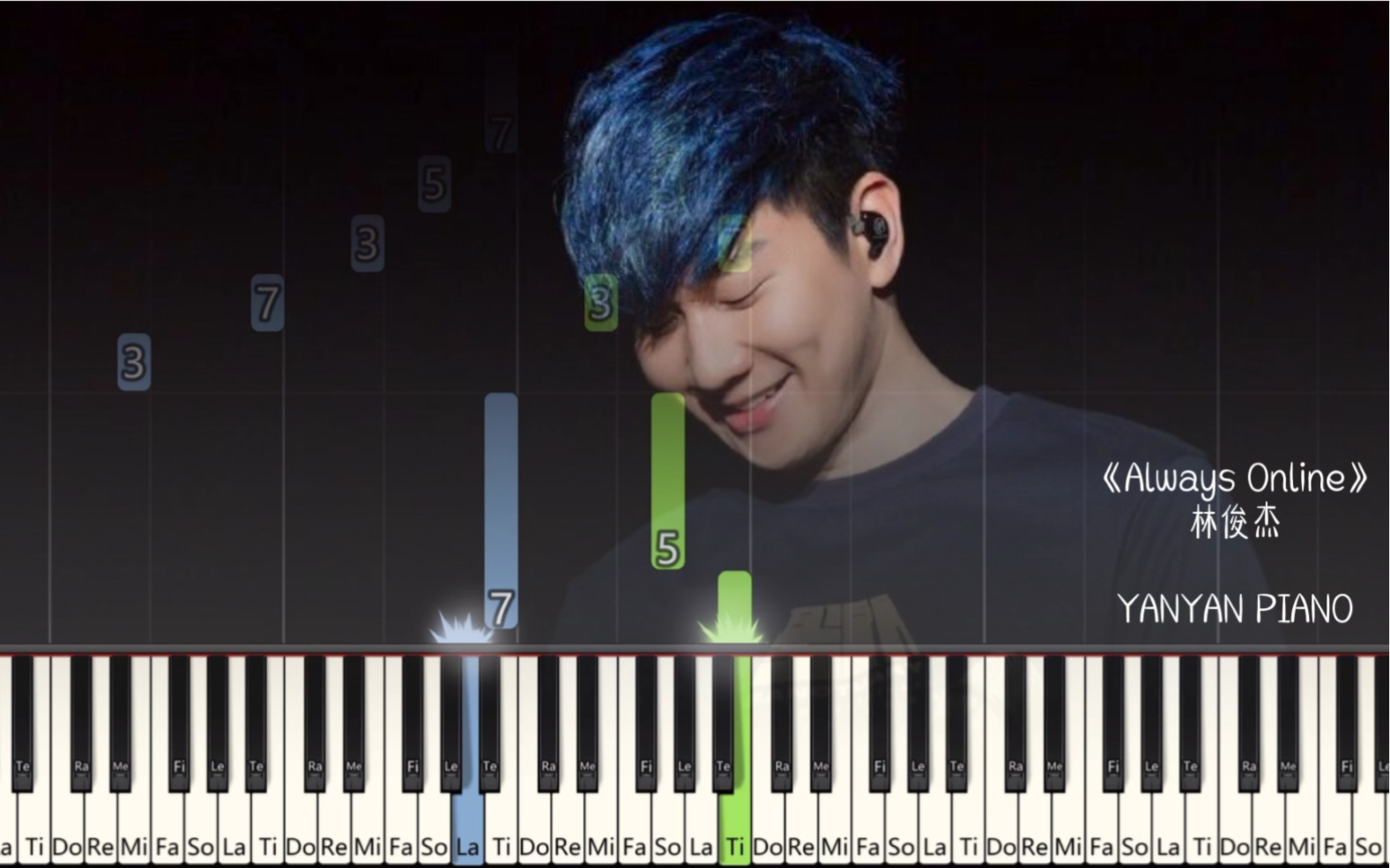 [图]钢琴【Always Online】林俊杰