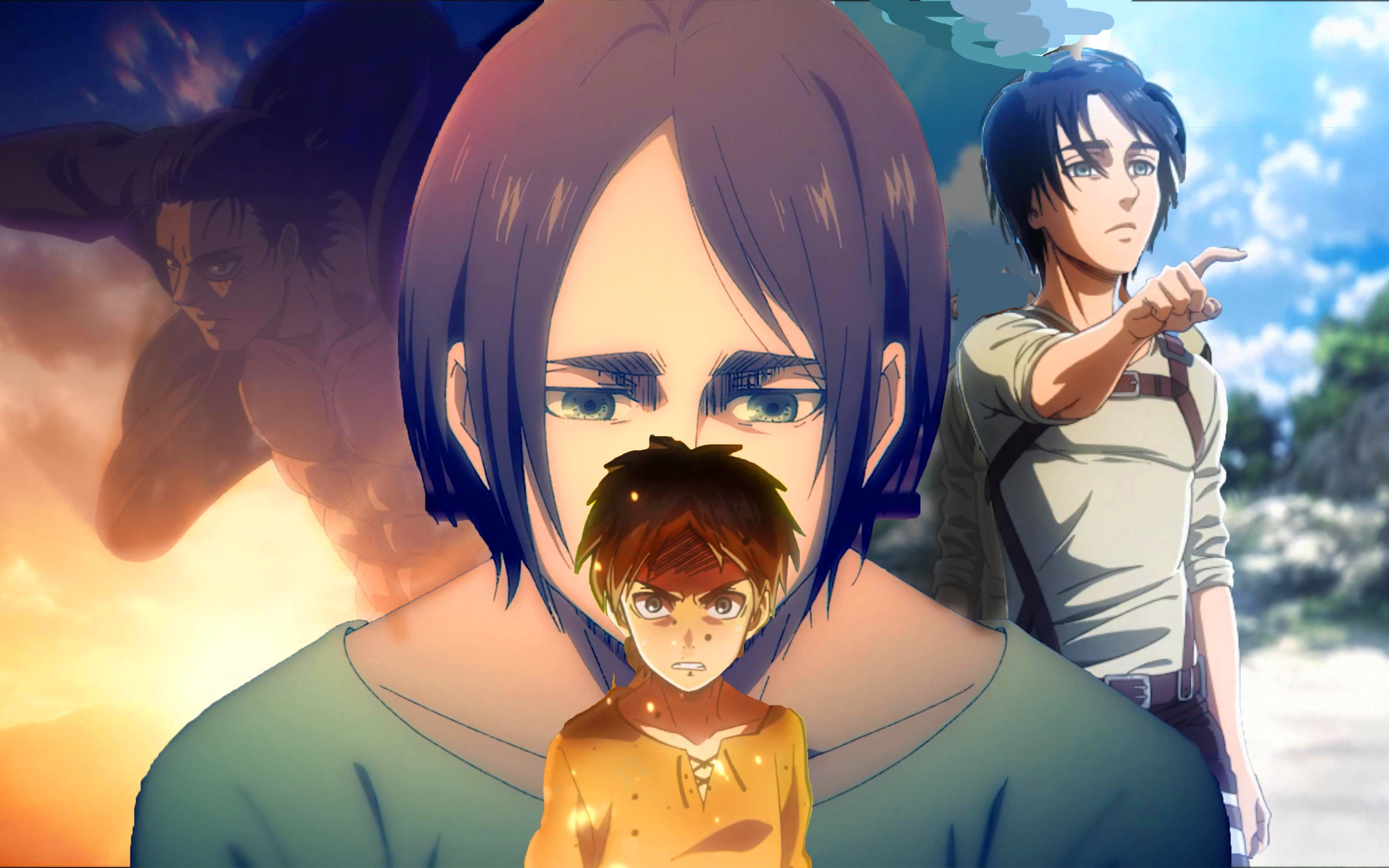 『一直前进 至死方休 这不正是你自己开启的故事吗』 艾伦耶格尔