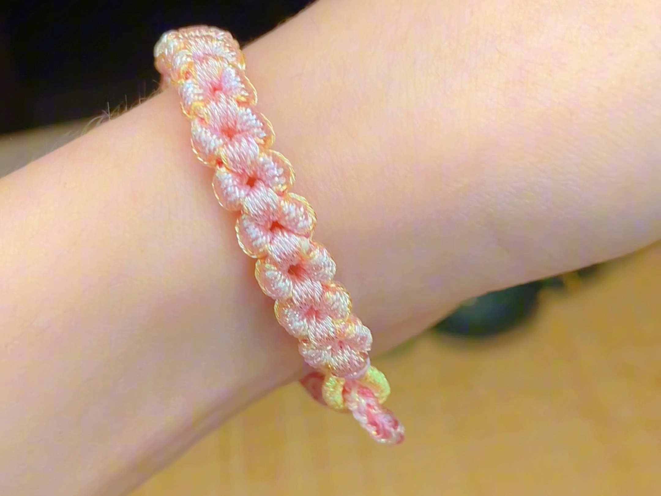 手工编绳定制丨十里桃花