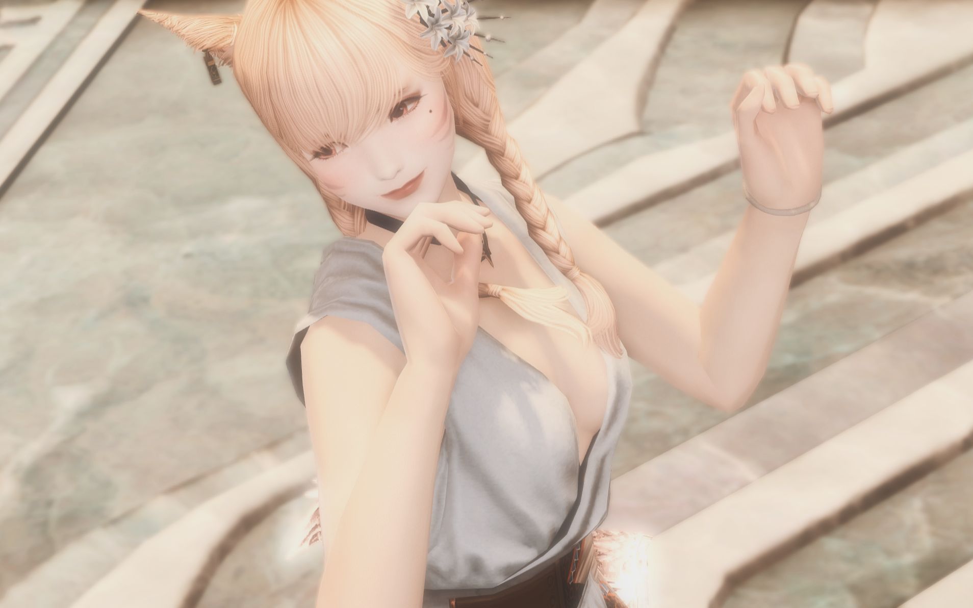 【ff14幻化】5.2新富婆衣 新头花外观展示