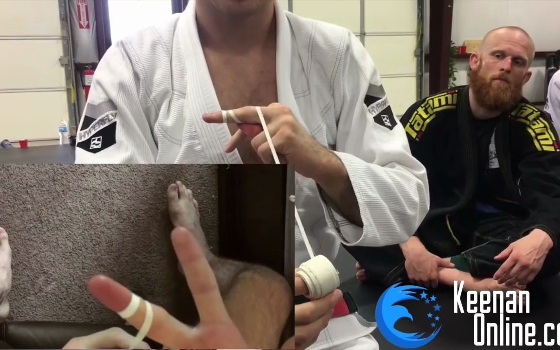 [图]【柔术如何绑手指】How to Tape Your Fingers for BJJ