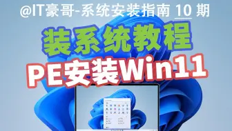 教程 | 电脑重装Win11系统，用PE也很方便！(官方纯净版、无TPM硬件限制、Windows 11)