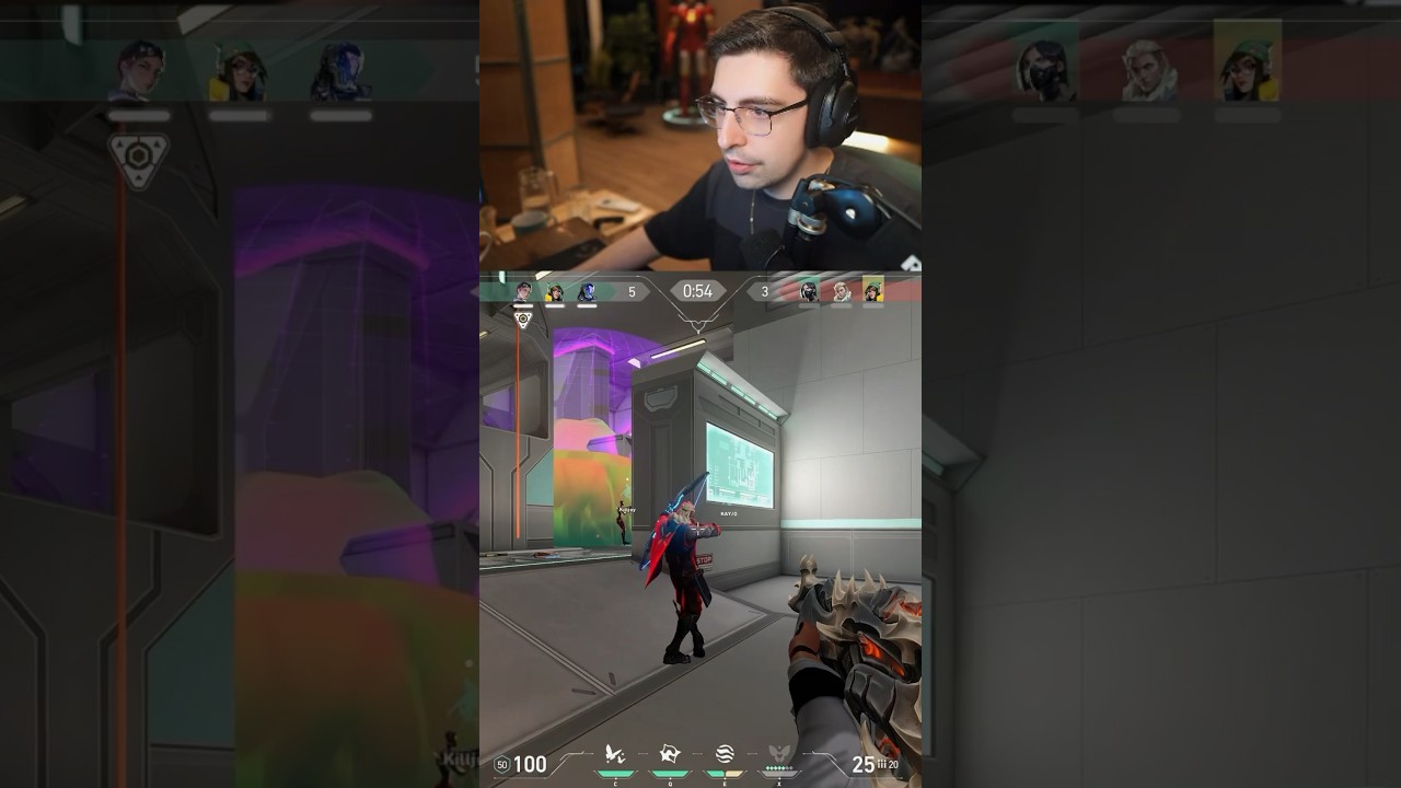 [转载/shroud官方剪辑]my best valorant play yet