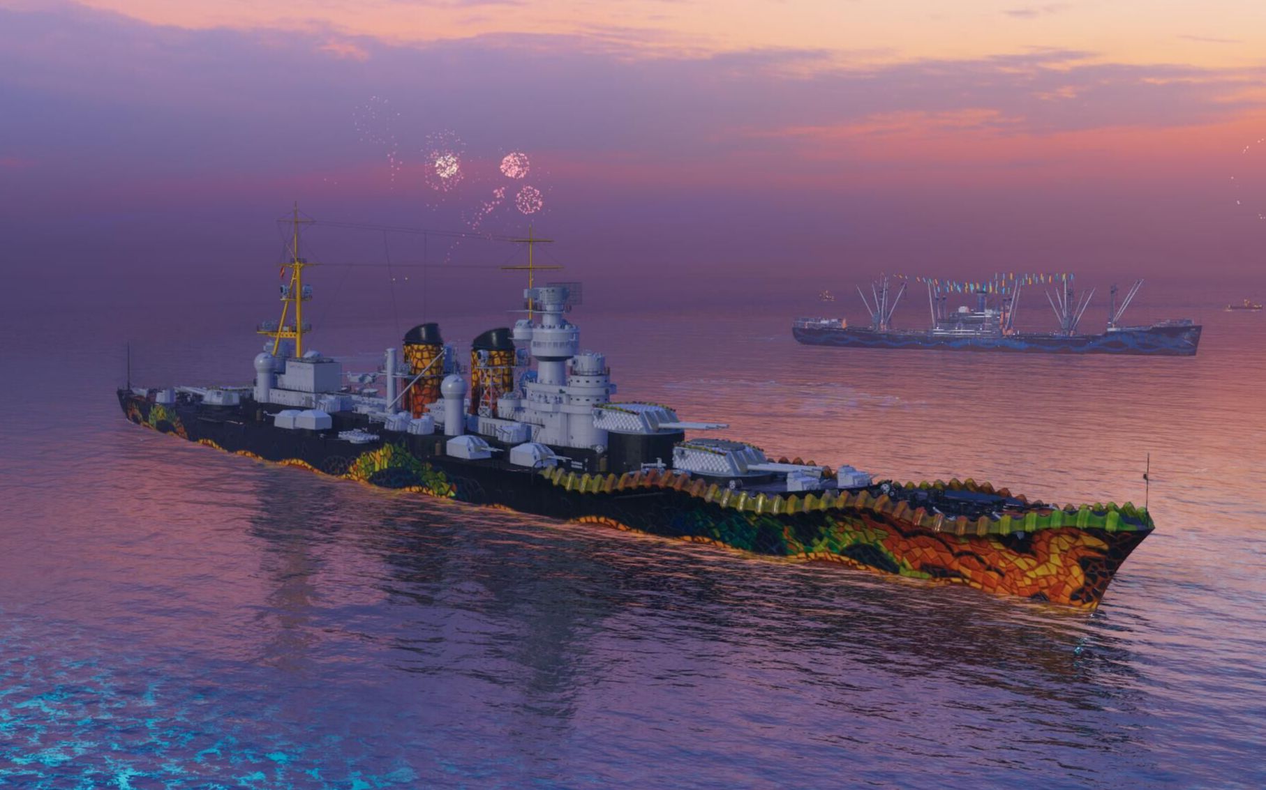 【战舰世界】卡斯蒂利亚5驱1潜艇局20万300万潜在燃尽