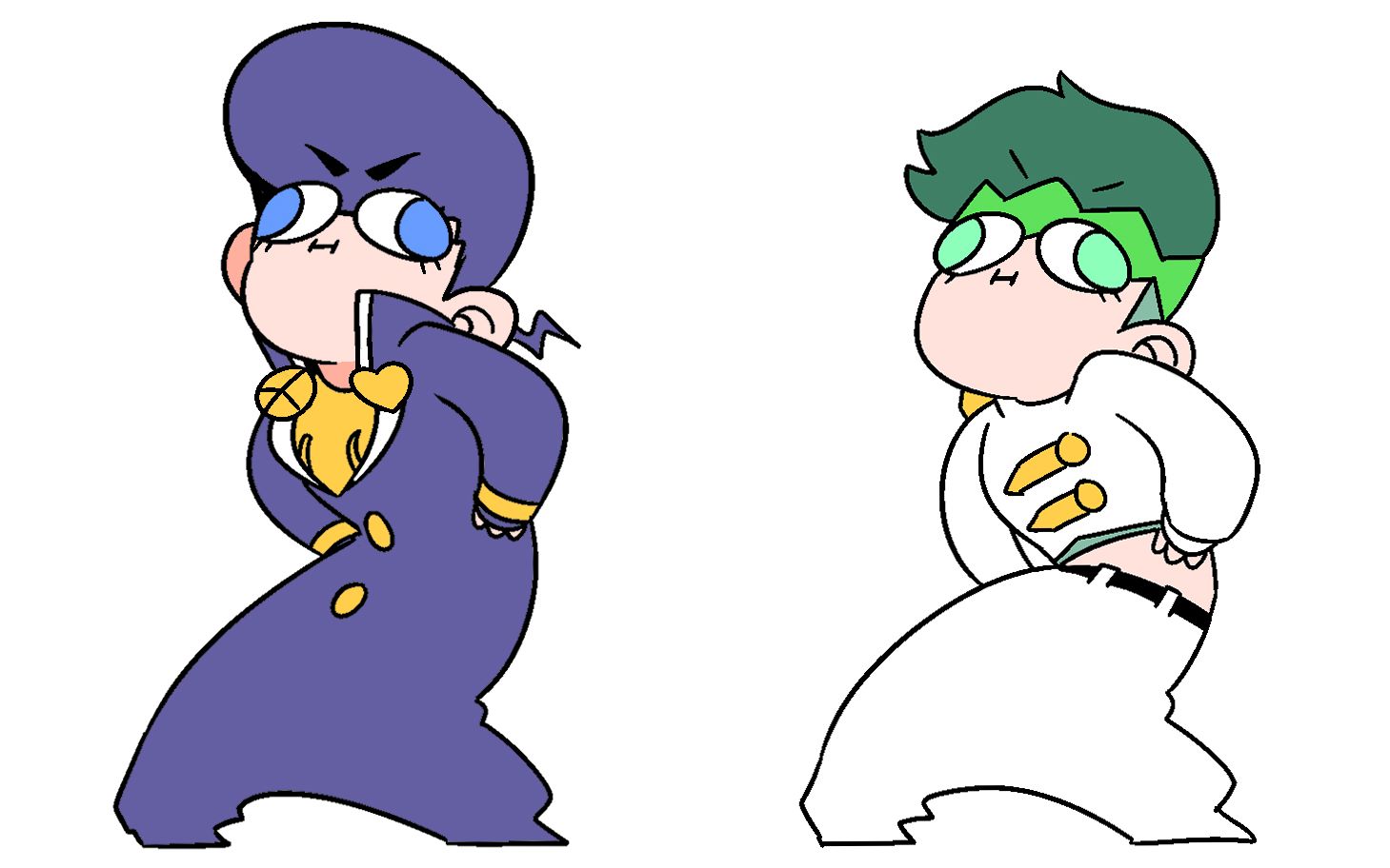 【jojo/仗露】burnt rice meme[手书jojo]布茸(应该)在跳阿尔卑斯一万