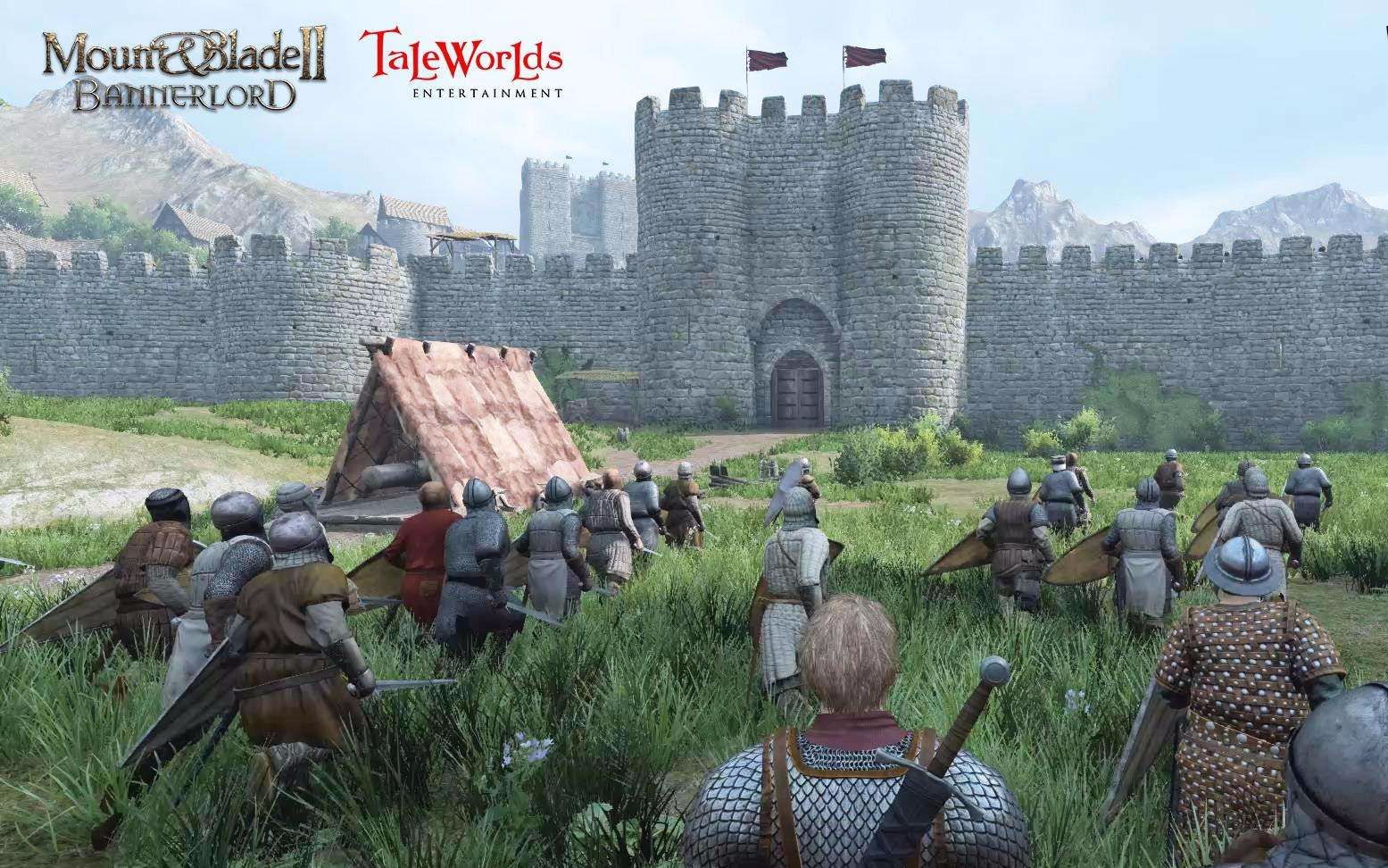 骑砍2攻城战演示这已经不是你们认识的老滚了中世纪城堡战上古卷轴5