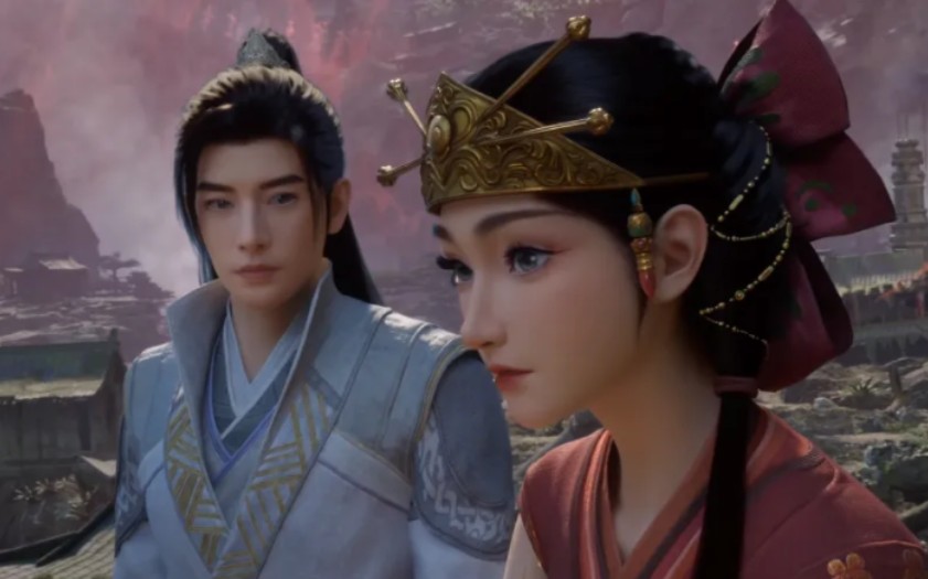 凡人修仙传:韩立换新模帅翻,石蝶仙子惊艳亮相,两人大秀阵法眉目传情