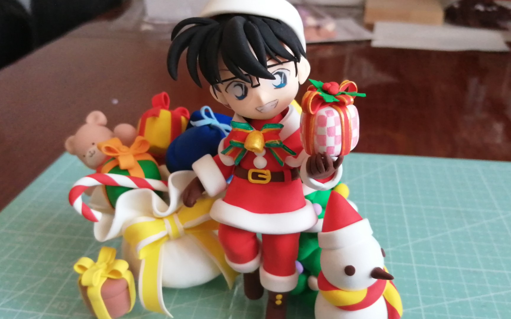 【超轻粘土】【名侦探柯南】柯南圣诞装