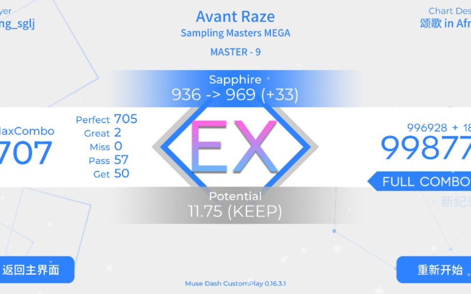 【mdcp】master9《avant raze》ex great-2_哔哩哔哩_bilibili