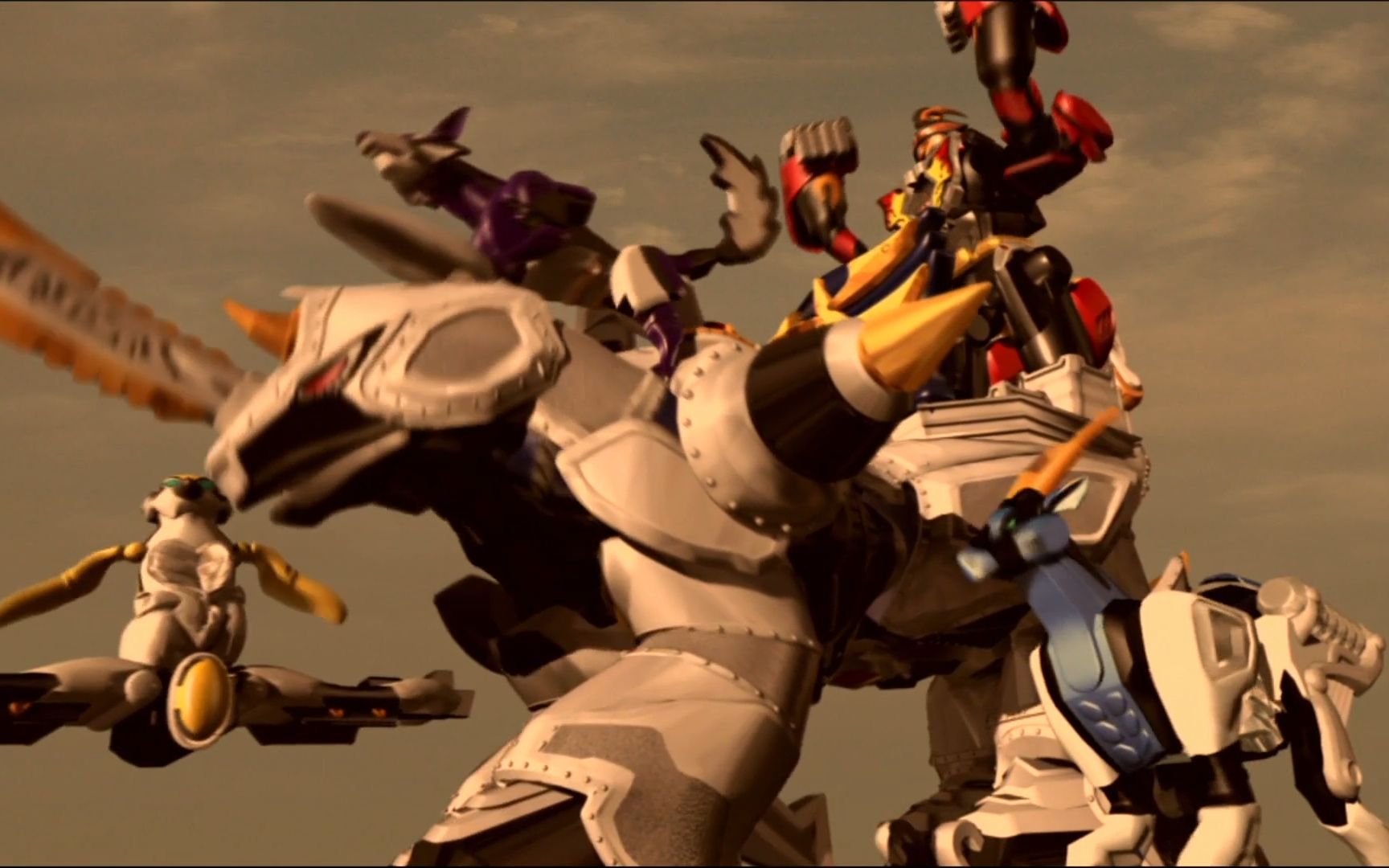 兽拳战队—犀大激气巨焰初登场