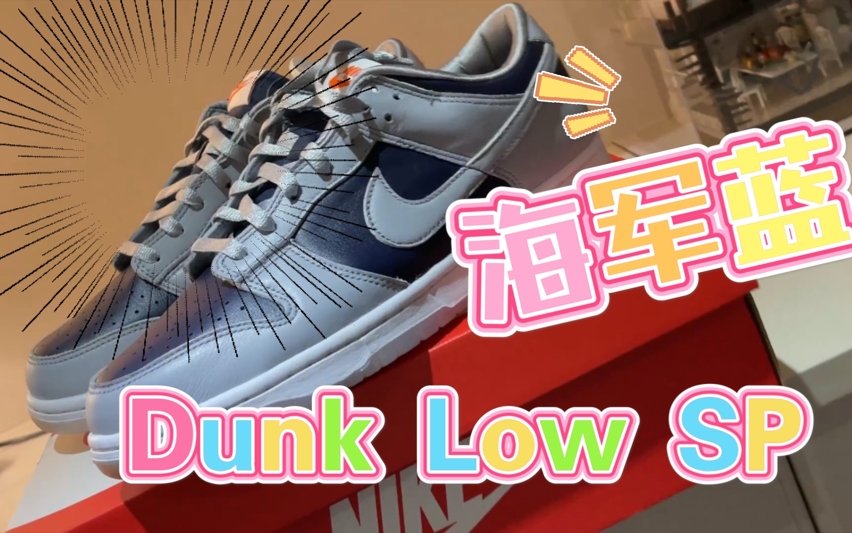 Dunk Low SP  college navy 海军蓝哔哩哔哩bilibili