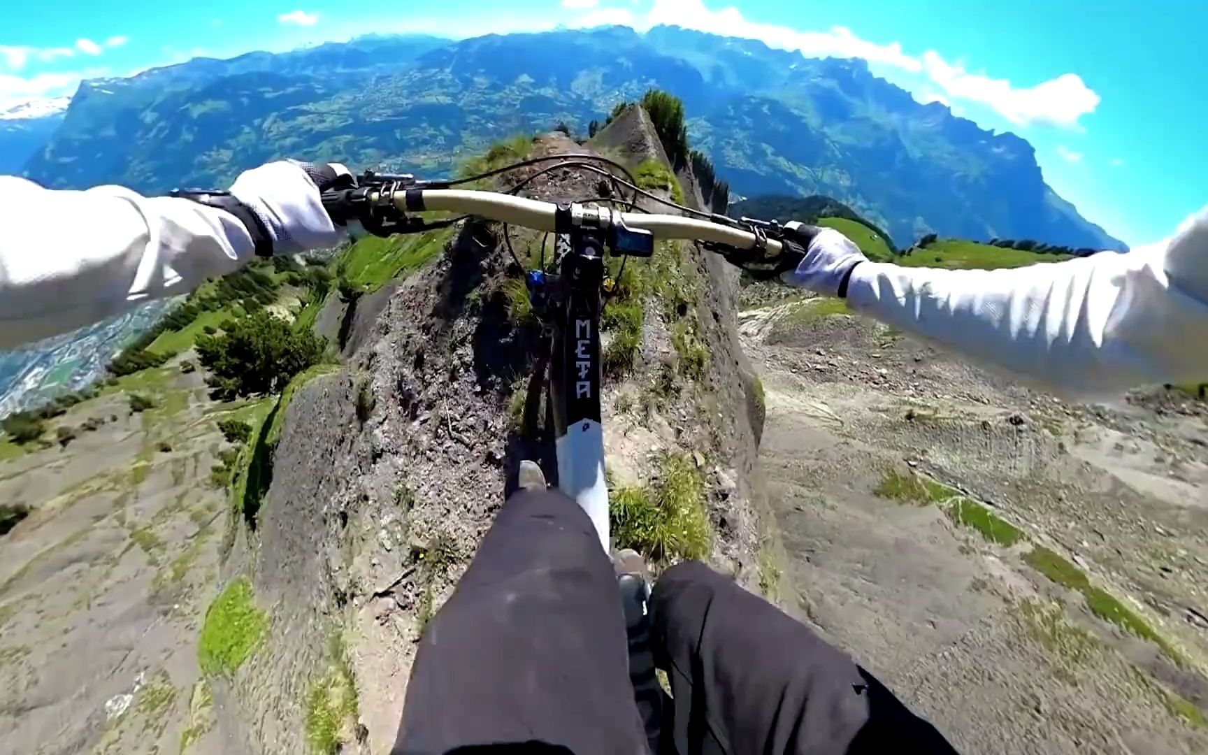 极限运动——自行车速降混剪 #极限运动