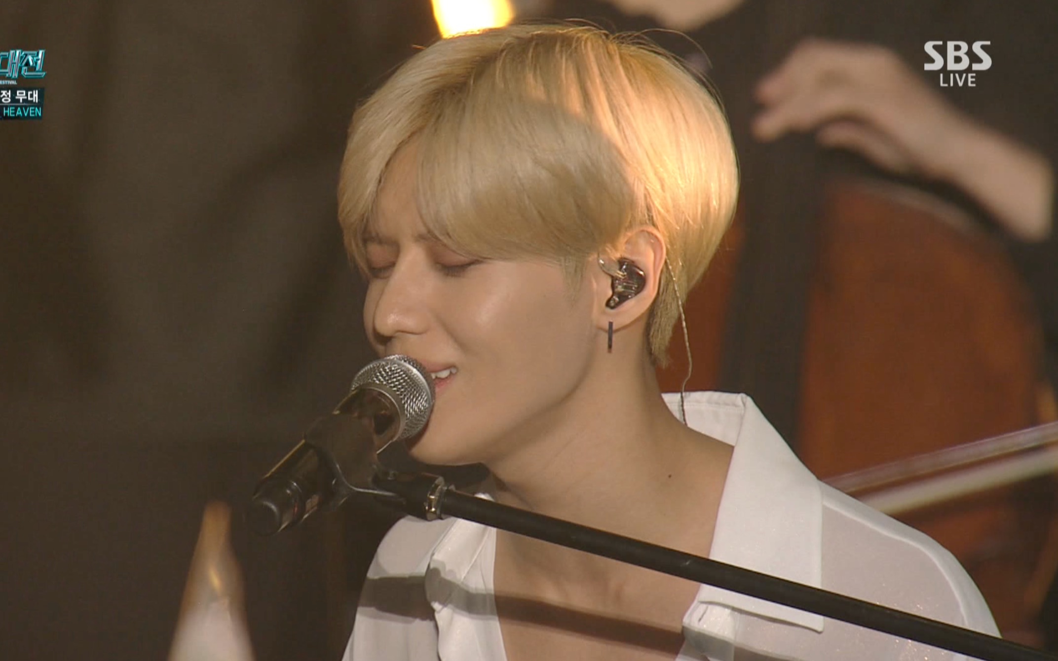 【live】李泰民 边伯贤 chen 2015歌谣大战「因为爱」