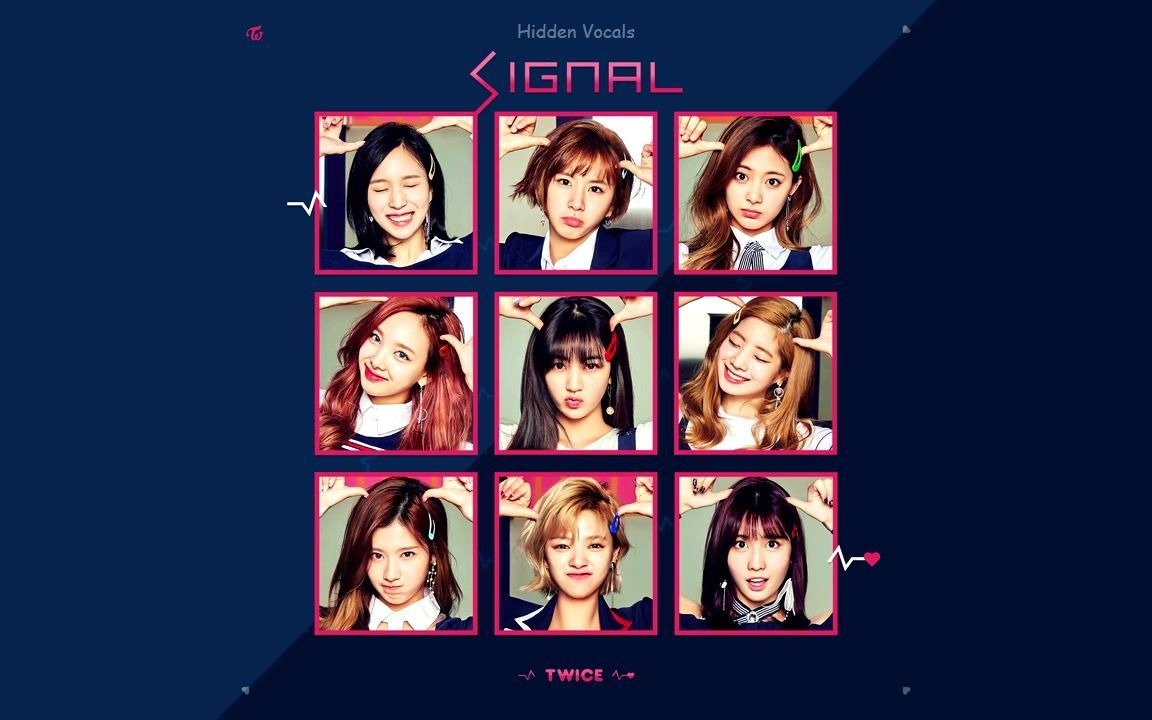 [图]【背景歌声/和声】TWICE - Signal