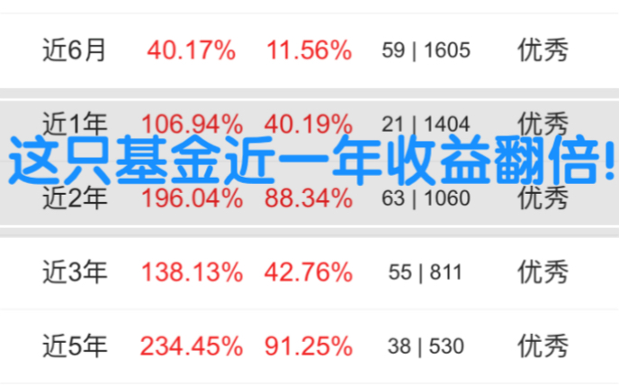 好基推荐系列3:泓德战略转型,最近一年收益超过106%!哔哩哔哩bilibili