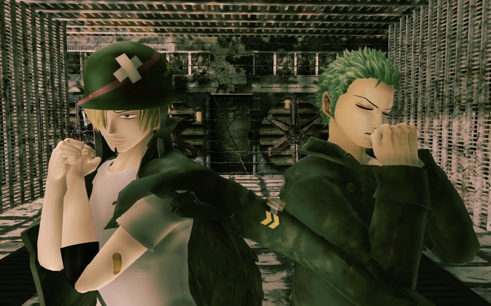 【海贼王mmd】索隆&山治的magnet_哔哩哔哩_bilibili