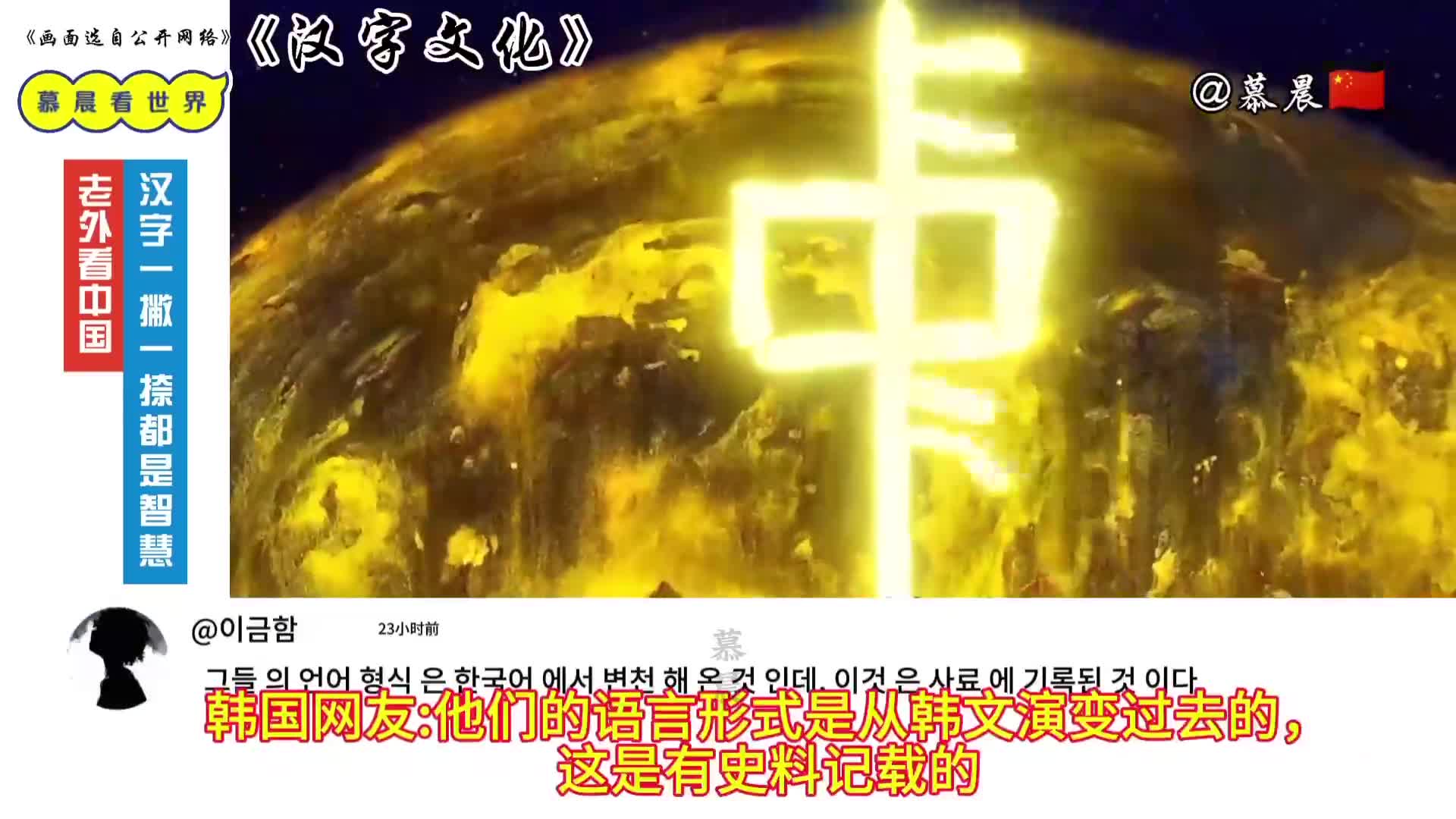 【老外看中国】汉字,世界现存最古老的文字哔哩哔哩bilibili