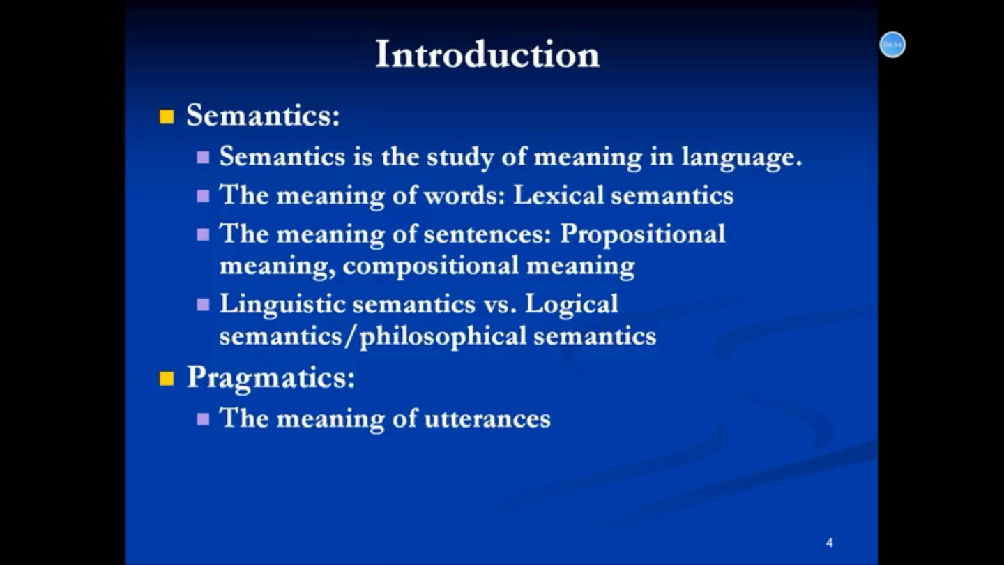 [图]语言学导论-第五章-语义 Linguistics-Chapter 5 —Meaning