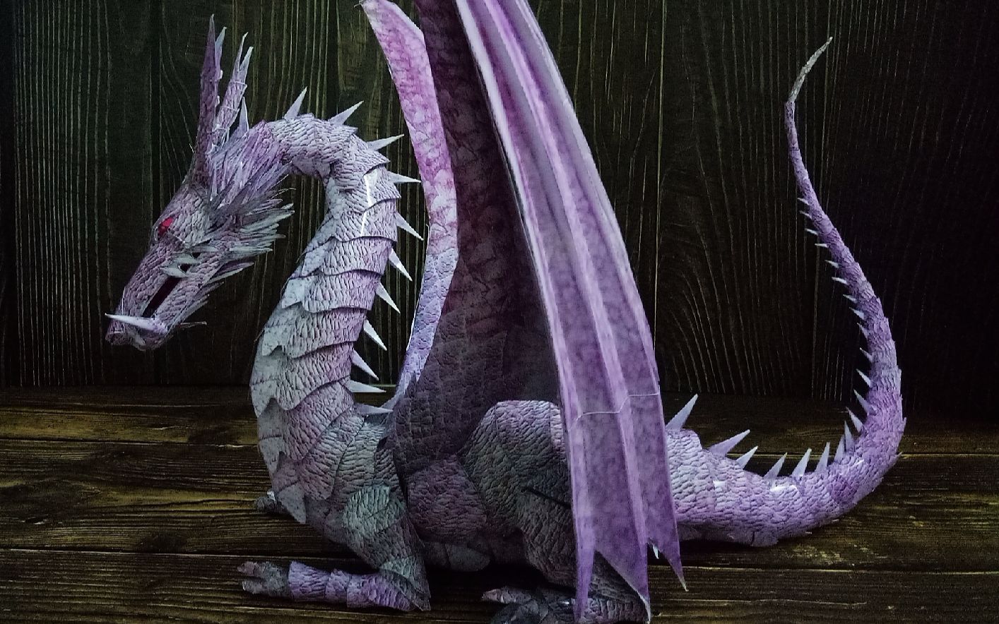 纸模地海战记龙