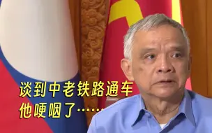 Descargar video: “老挝人民…想拥有一条铁路很久了…”