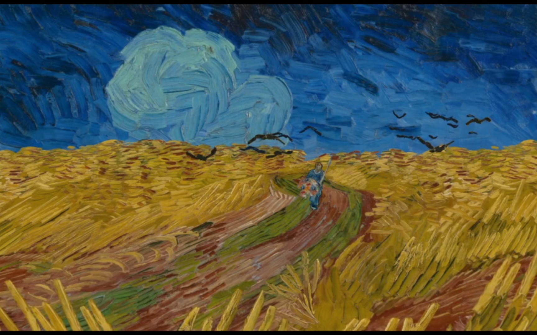 在梵高的画中,打败他心中的梦魇