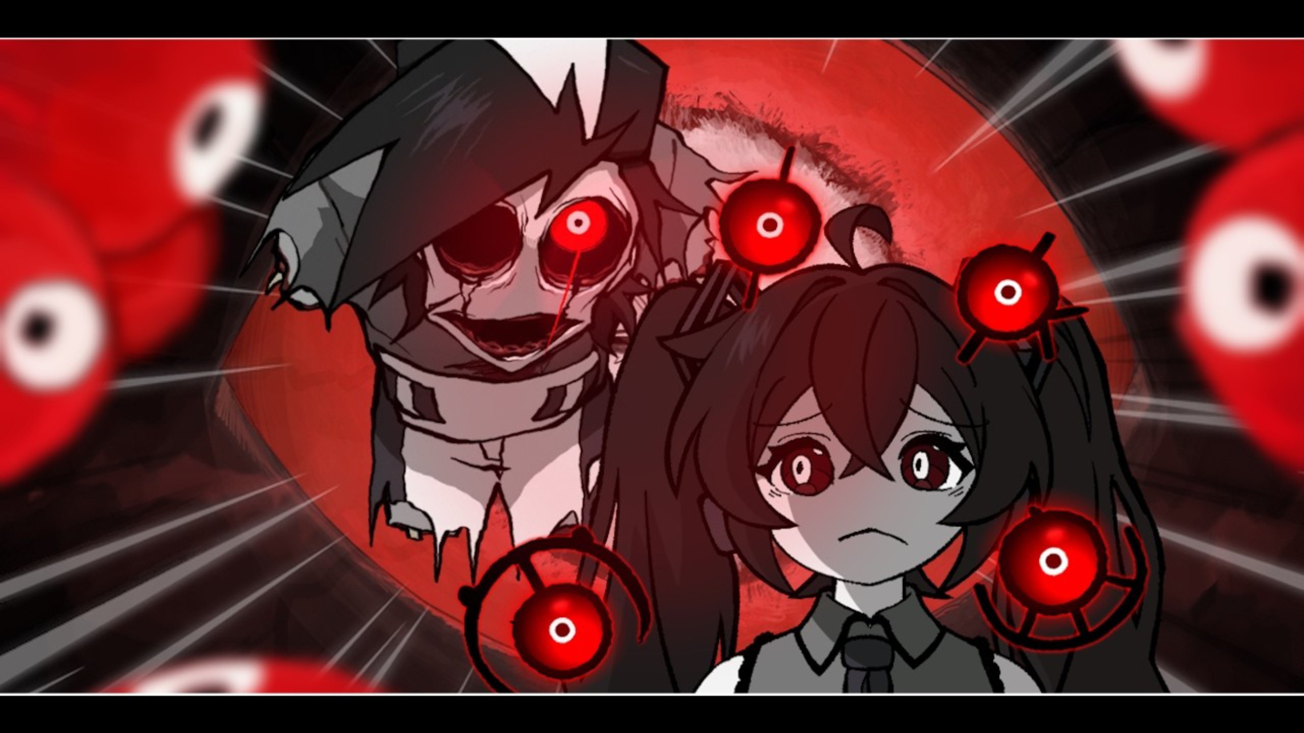 Monochrome Reboot 但由初音来唱 | Fnf Cover Hypno's Lullaby Reboot