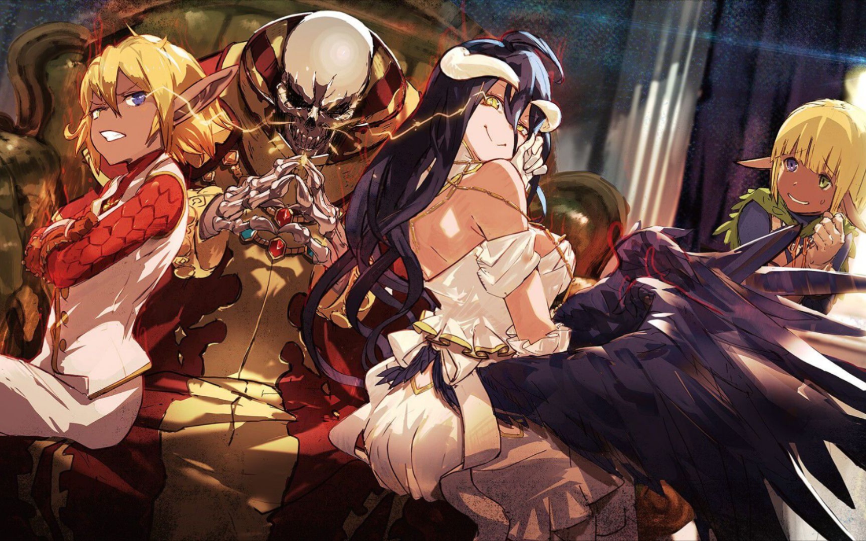 卡点/overlord第一季【bishamon】,安兹乌尔恭的不败之战_哔哩哔哩