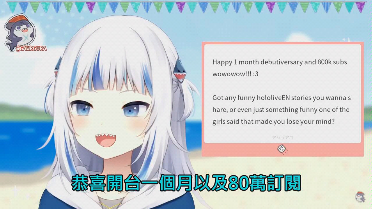 熟肉鲨鲨与华生的小故事华鲨贴贴噶呜99古拉hololiveen