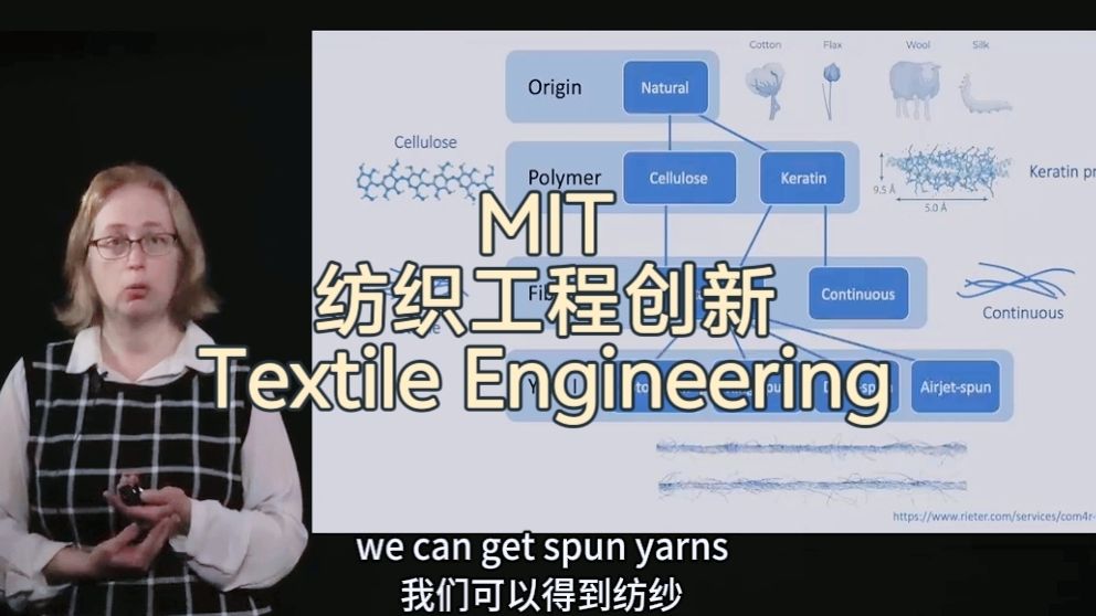 MIT《 纺织工程创新: 纤维、纱线与无纺布》| Innovations in Textile Engineering