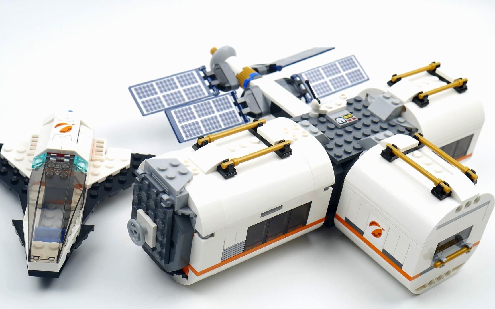 速拼乐高城市系列60227月球空间站