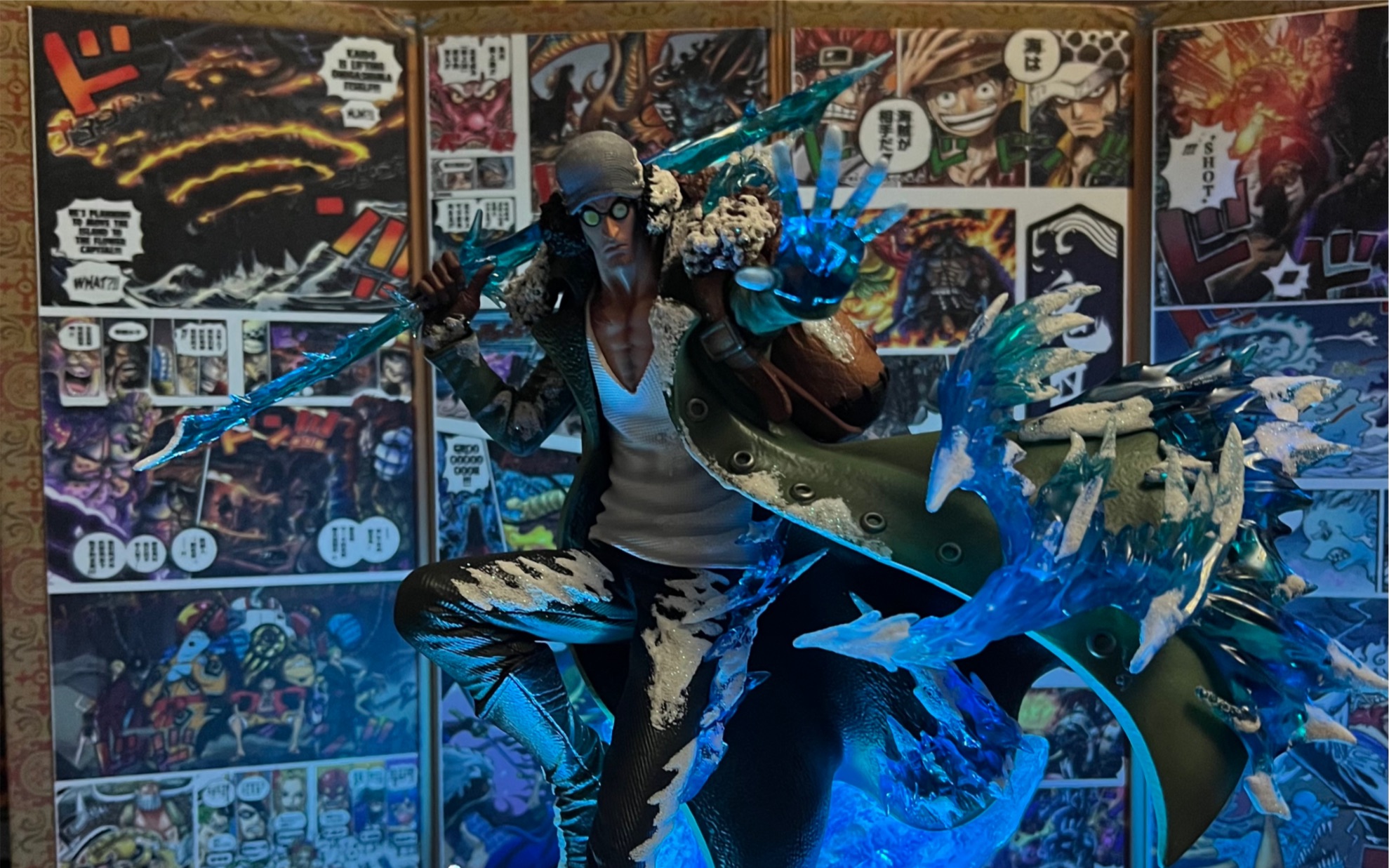 【手办展示】海贼王手办gk雕像 叛军青雉