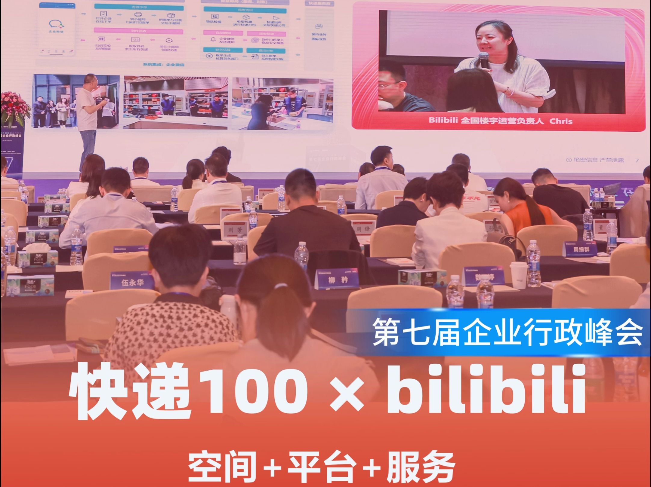 快递100 X bilibili—— 空间+平台+服务,一体化小邮局,彻底解放行政人员哔哩哔哩bilibili