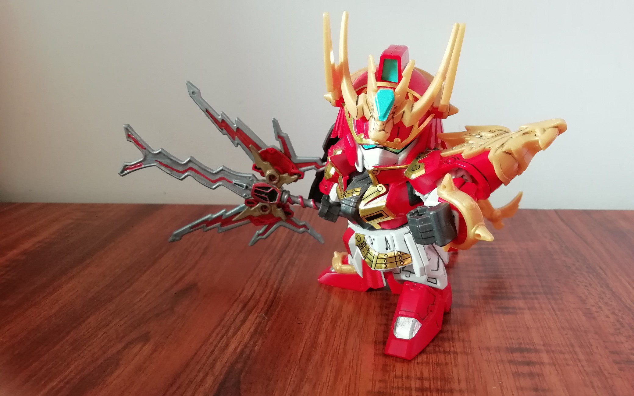 【蛟神测评】万代 sd敢达三国传  真>雷装张飞敢达