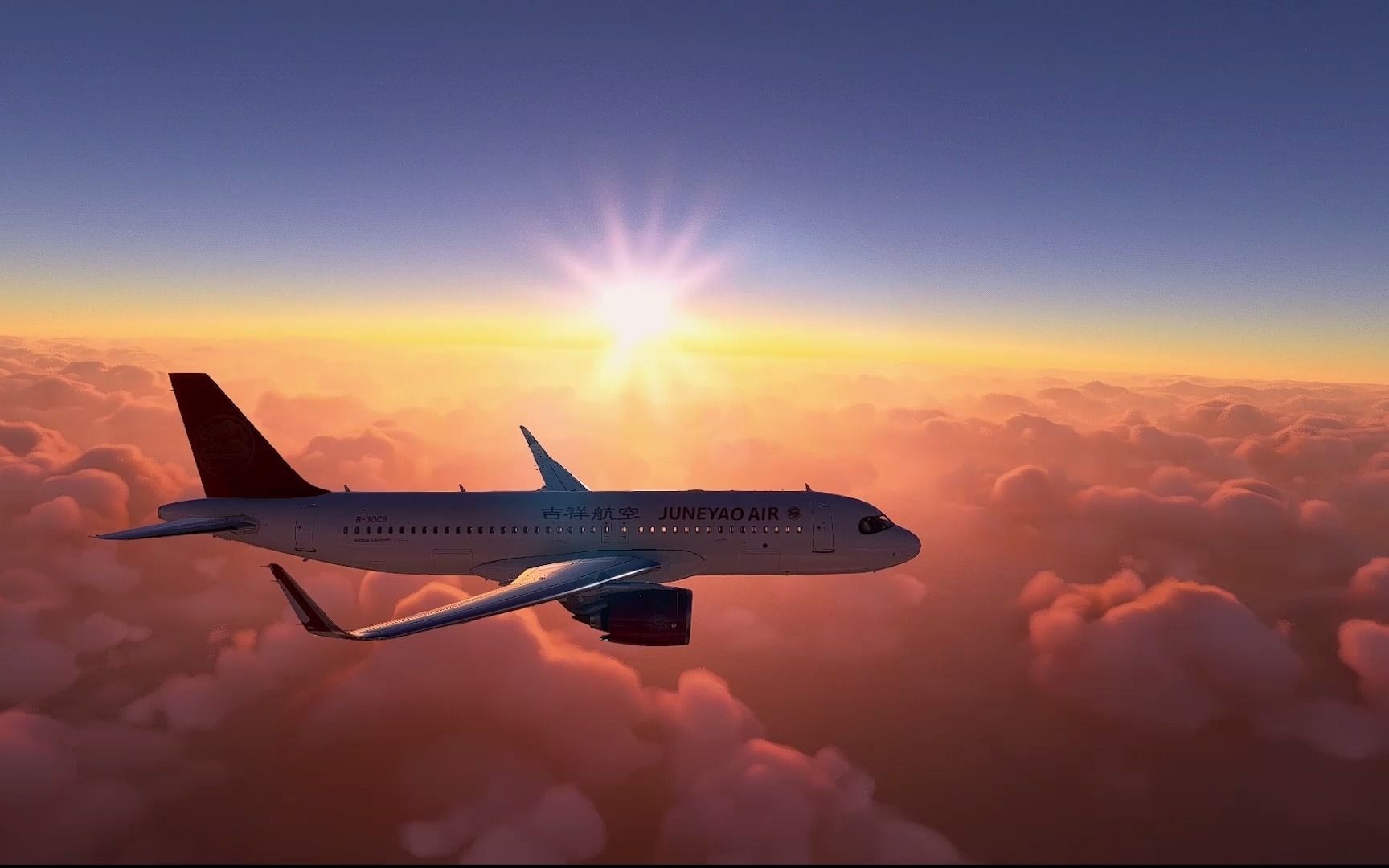 微软模拟飞行2020吉祥航空巴厘岛新加坡航线预告