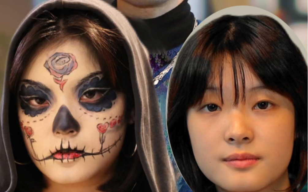 3分钟学会鬼魅万圣节妆容|化妆教程