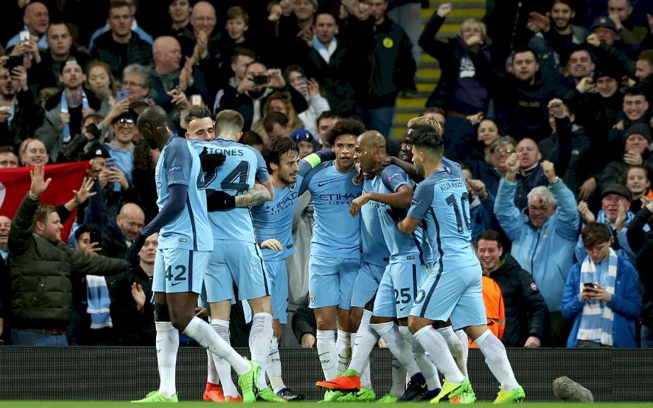 曼城201718赛季迄今为止全部70粒英超进球视频集锦记录解说现场声版